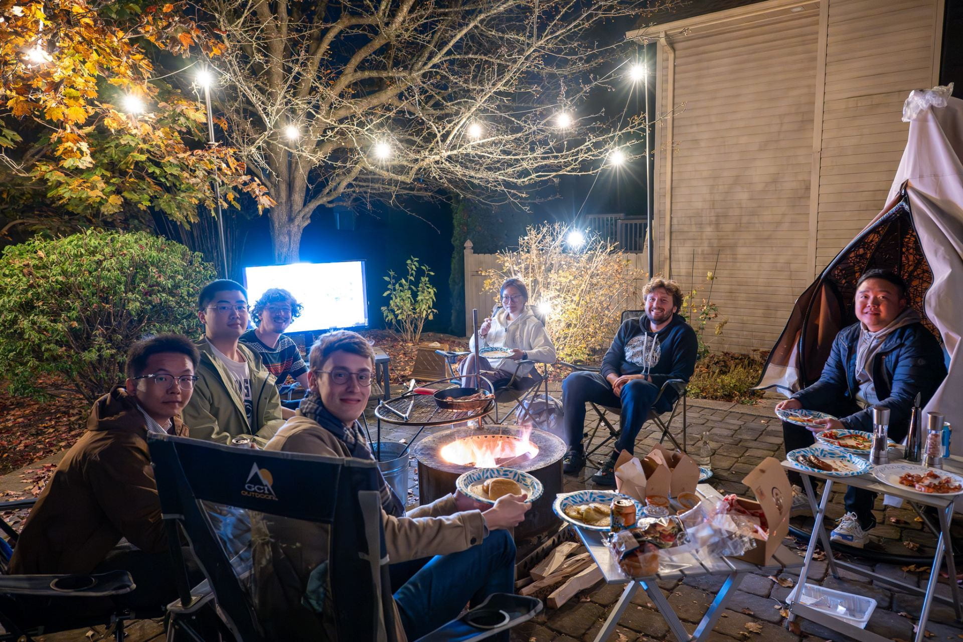 Hiking and Autumn Cookout